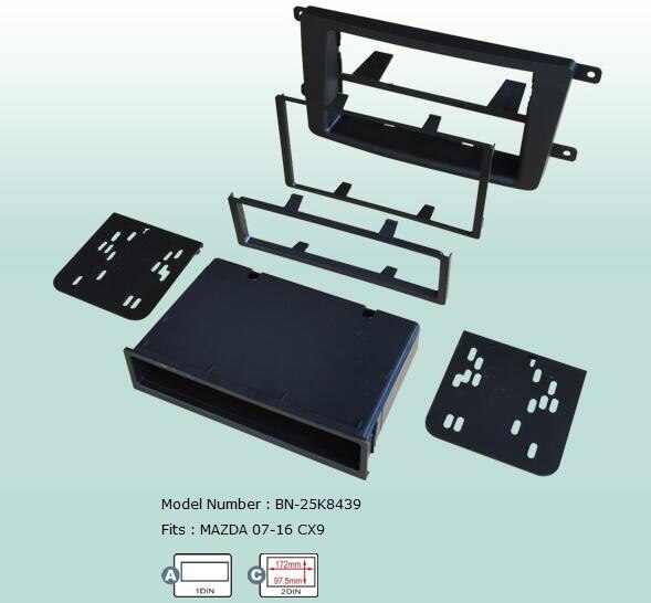 AHHDMCL ڵ Fascias ׷  г Navi Frame Dash Kit CX-9 2007 2008 2009 2010 2011 2012 2013 2014 2015 2016